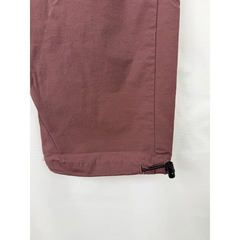 PACSUN Men's Slim Nylon Blend Cargo Pants Rust Large inseam 31 waist 34